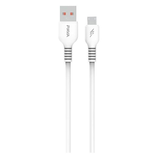 фото Кабель pa-dc73m microusb 5а white (ут000035674) pavareal