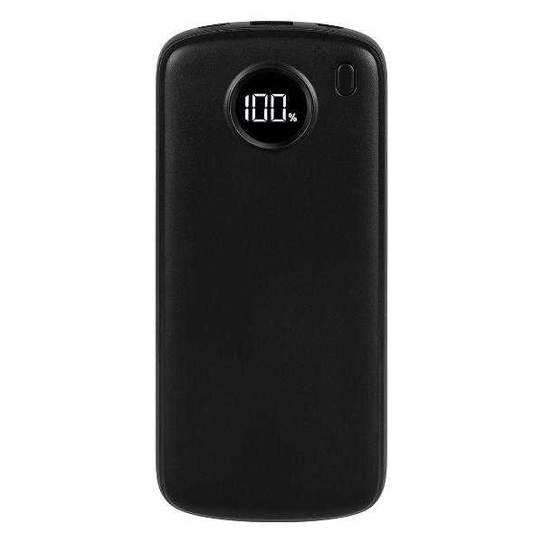 фото Внешний аккумулятор uni lcd pd 22,5w 10000mah black (tfn-pb-324-bk)