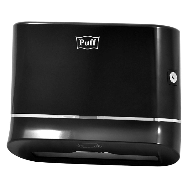 фото Диспенсер для бумажных полотенец 5135bl, abs-пластик, черный (1402.010) puff