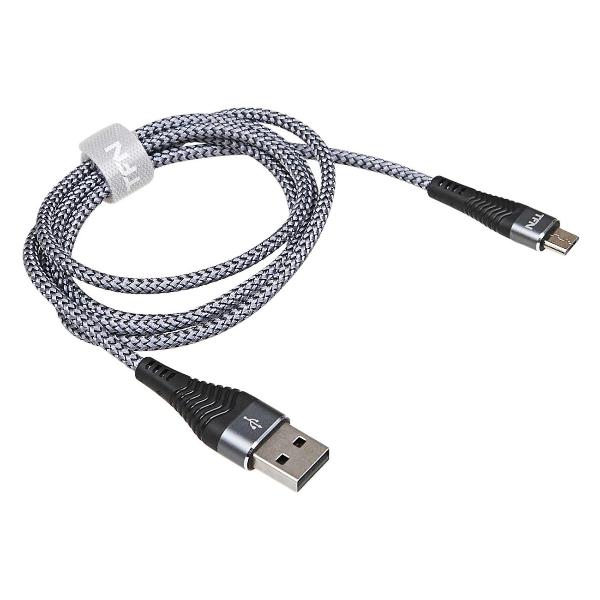 фото Кабель microusb forza, 1 м graphite (tfn-cfzmicusb1mgr)