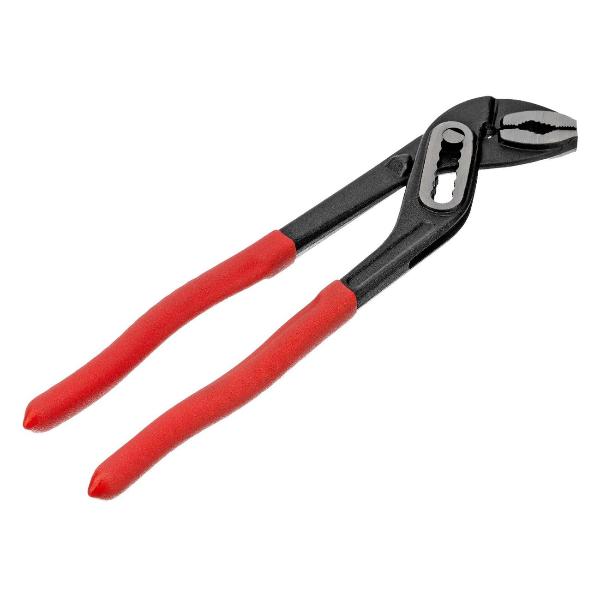 фото Клещи переставные crv обливные рукоятки, 250 мм (157139) mtx