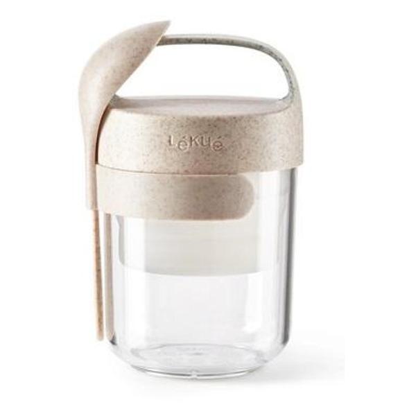 фото Банка-контейнер lekue, 400 мл, бежевая (881466) brabantia