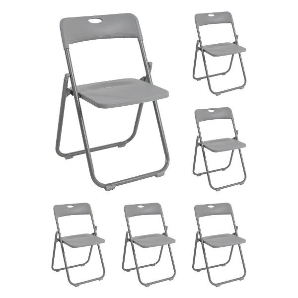 фото Комплект стульев gl-fc-02g/6, серый gemlux