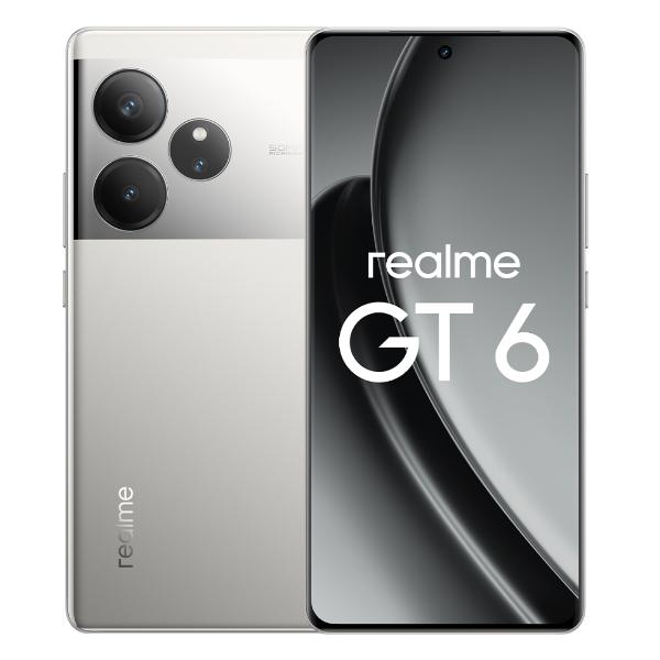 фото Смартфон gt6 12/256gb silver realme