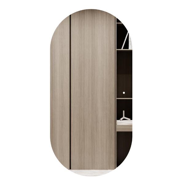 фото Зеркало nolvis nf led xl, контурная нейтральная подсветка с сенсором, 1960х960 мм (ggl-01-xl-4000-2) genglass