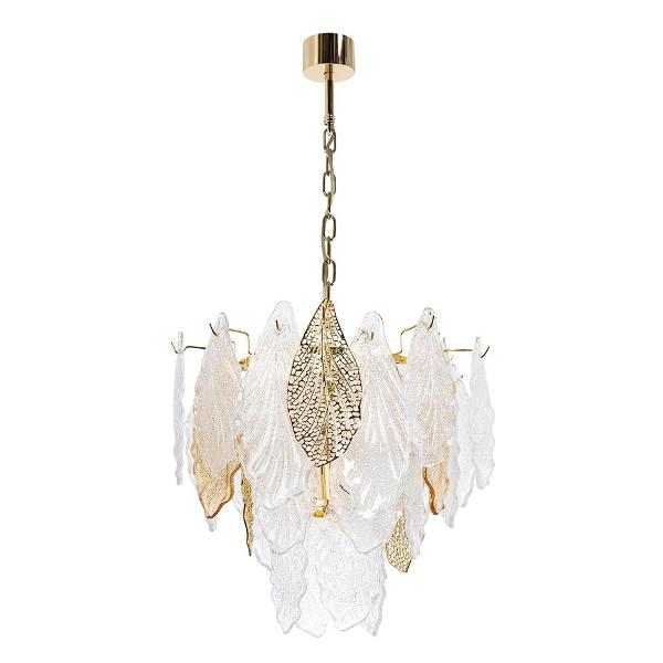 фото Люстра подвесная mallika, золотистая (a4077sp-7go) arte lamp