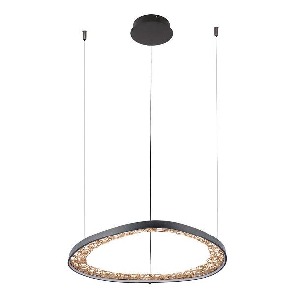 фото Люстра подвесная cinta (a1847sp-46bk) arte lamp