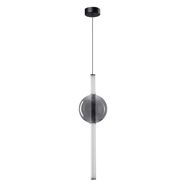 фото Светильник подвесной rigla, черный/прозрачный (a6839sp-12cl) arte lamp
