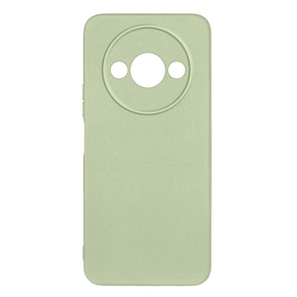 фото Чехол для xiaomi redmi a3/poco c61 light green (xicase-108) df