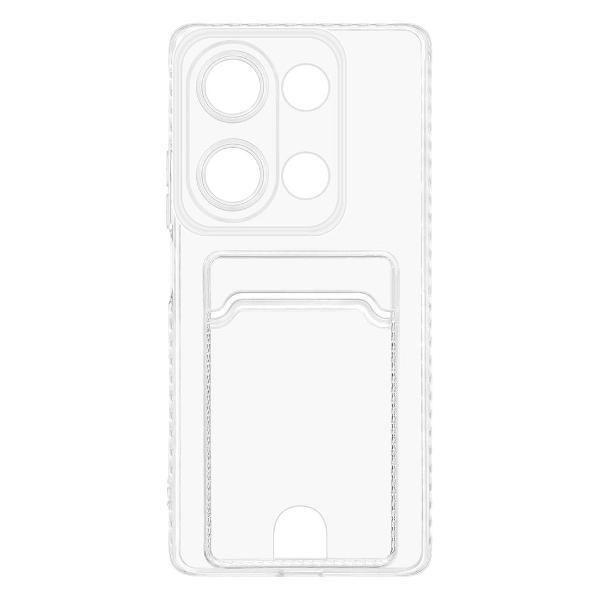 фото Чехол с отделением для карты для poco m6 pro 4g/xiaomi redmi note 13 pro 4g (pocardcase-02) df