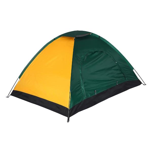 фото Палатка туристическая стандарт, 4-местная, 190х190х130 см, нейлон 170t, дно оксфорд 210d (122-050) руссо туристо