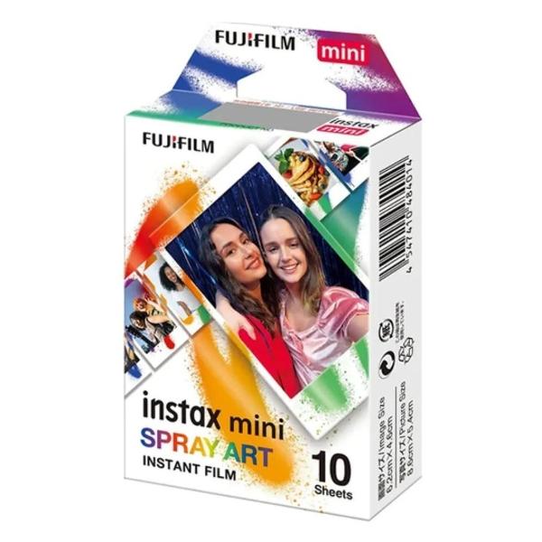 фото Картридж для фотоаппарата colorfilm instax mini 10 pack spray art fujifilm