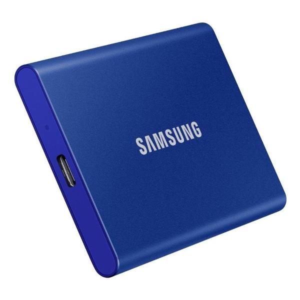 фото Внешний ssd накопитель t7 1tb blue (mu-pc1t0h/ww) samsung