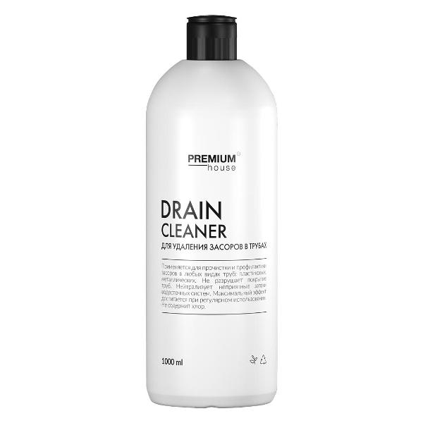 фото Средство для удаления засоров 1 л (ph удал/засор-1) premium house