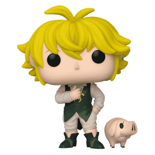 фото Фигурка pop! animation: seven deadly sins: meliodas with hawk 1497 (75541) funko