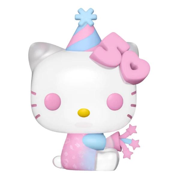 фото Фигурка pop! hello kitty 50th: hello kitty with party hat (apac) (exc) 78 (76092) funko