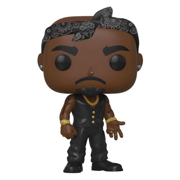 фото Фигурка pop! rocks: 2pac: tupac vest with bandana 158 (45432) funko