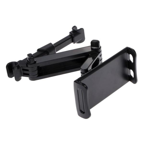 фото Автомобильный держатель на подголовник, телескопический, 11-21 см, черный (7654652) нет бренда