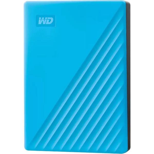 фото Внешний жесткий диск my passport 4tb blue (wdbpkj0040bbl-wesn)