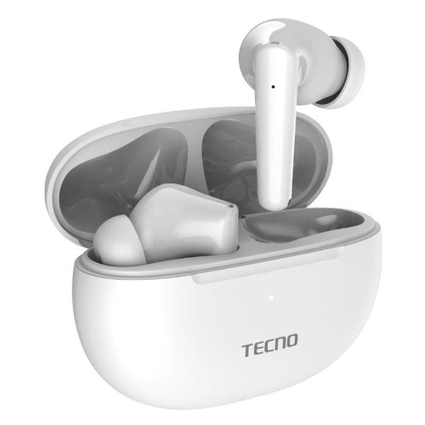 фото Беспроводные наушники buds 3 white (bd03) tecno