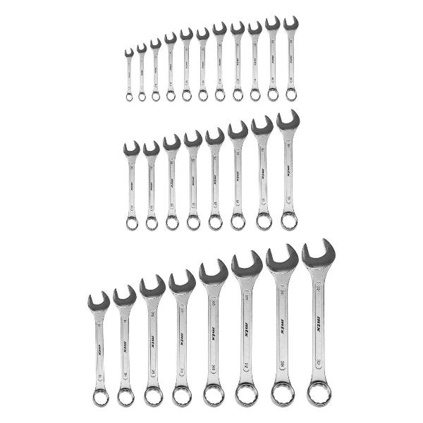 фото Набор комбинированных ключей 6-32 мм, 25 шт (15417) mtx