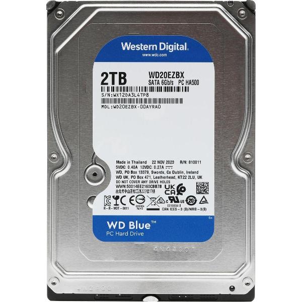 фото Жесткий диск 2tb blue (wd20ezbx)