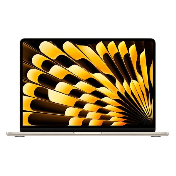 фото Ноутбук macbook air 13 m3/8/256gb starlight (mrxt3ll/a) apple