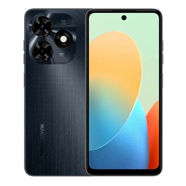 фото Смартфон spark go 2024 4/128gb black tecno