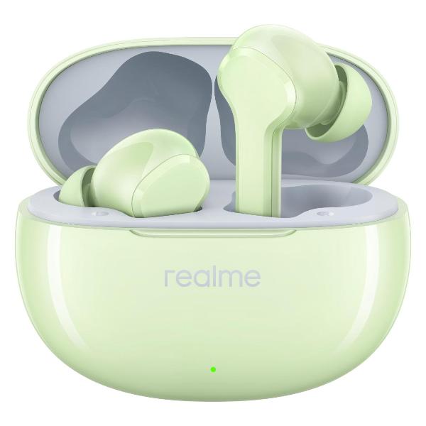 фото Беспроводные наушники buds t110 green realme