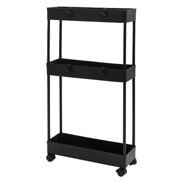 фото Этажерка 72х40х13 см, черная (gr-750-3bbh) gastrorag