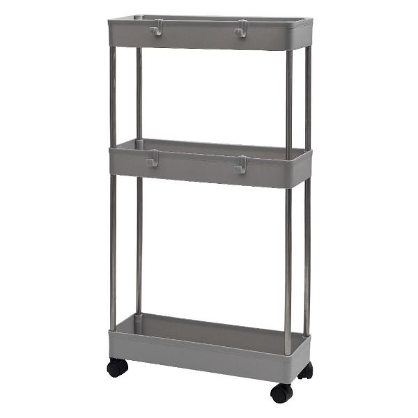 фото Этажерка 72х40х13 см, серая (gr-750-3gh) gastrorag