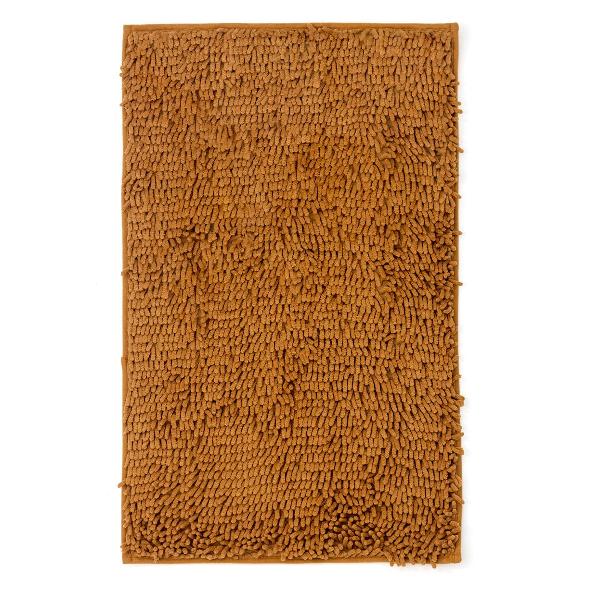 фото Коврик для ванной полиэстер, 80х50 см, бежевый (gl-cbm58-bg) gemlux