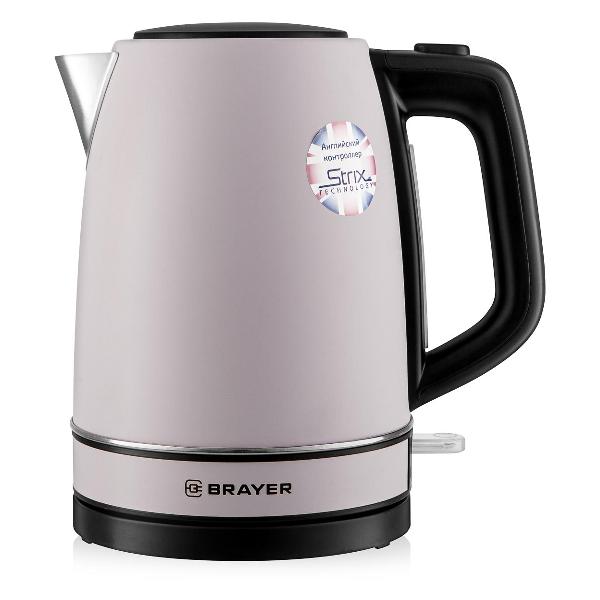 фото Электрочайник br1081 молочный brayer
