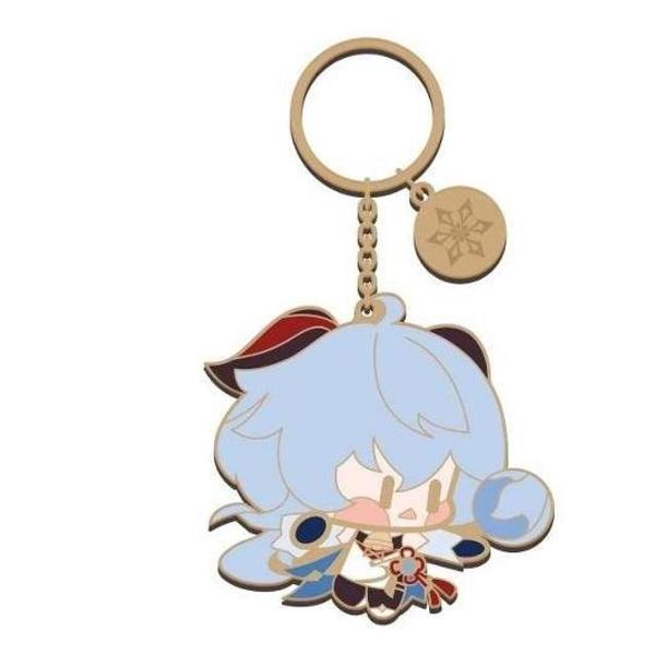 фото Брелок chibi character metal keychain: gorou gen199 (6974696617856) genshin impact