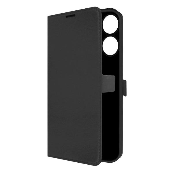 фото Чехол eco book для tecno spark go 1, черный (574576) krutoff
