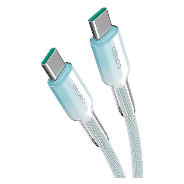 фото Кабель joy usb-c/usb-c, 100 вт, 1 м, белый (72574) deppa