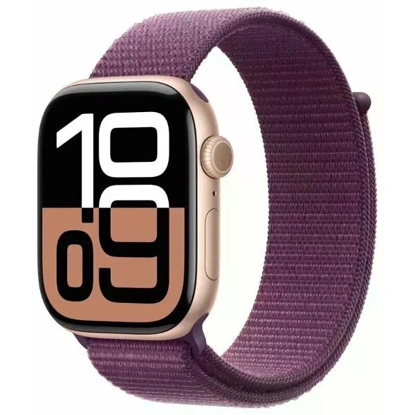 фото Смарт-часы watch series 10 46mm jet black sport loop apple