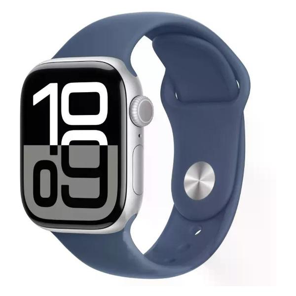 фото Смарт-часы watch series10 46мм gps розовое золото aluminum case light blush sport band apple