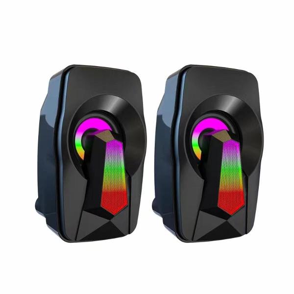 фото Колонки speakеr bs13-08 2.0 6w black (tfn-bs13-08bk)