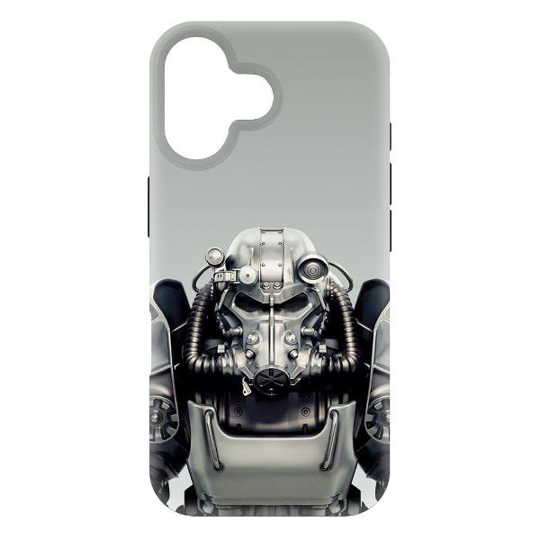 фото Чехол soft case fallout - гуль для iphone 16 (572617) krutoff
