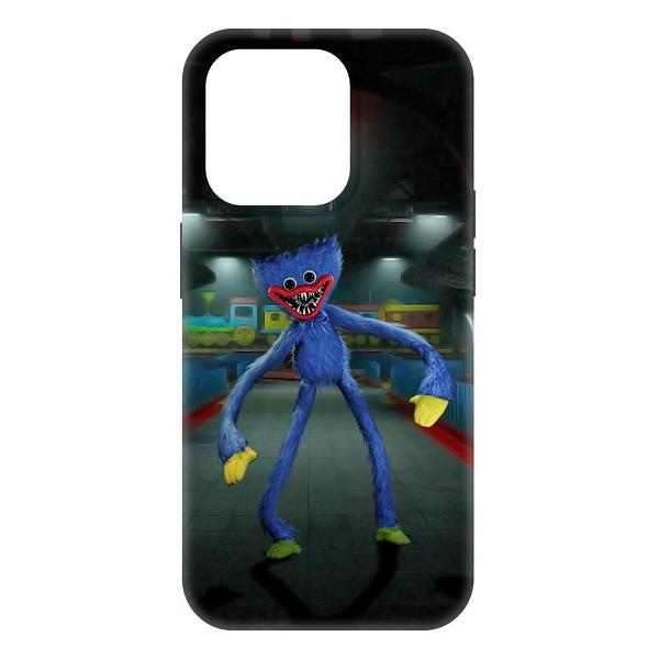 фото Чехол soft case "хаги ваги желтый" для iphone 15 pro (477635) krutoff