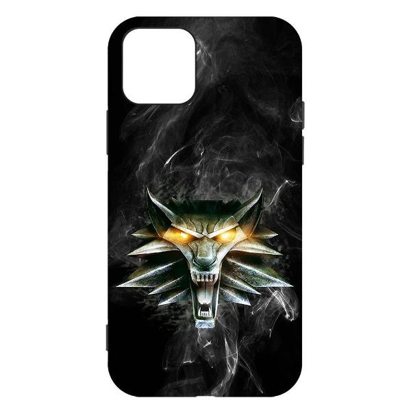 фото Чехол soft case "ведьмак: школа волка" для iphone x, черный (467720) krutoff