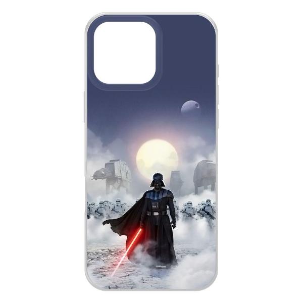 фото Чехол clear case "киберпанк улица" для iphone 16 pro max (573828) krutoff