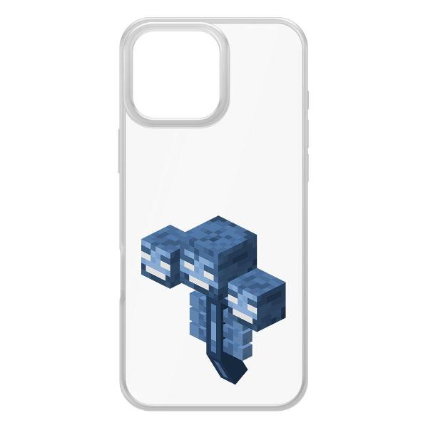 фото Чехол clear case minecraft: спящий лисенок для iphone 16 pro max (573778) krutoff