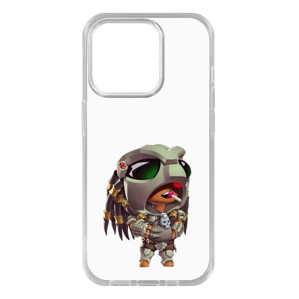 фото Чехол clear case "котики паттерн" для iphone 15 pro (476623) krutoff