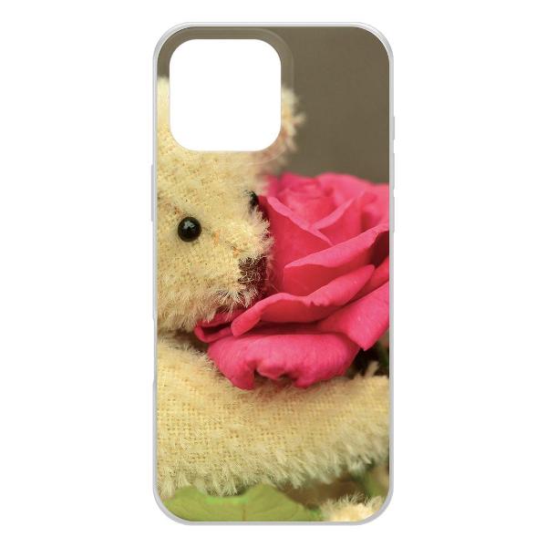 фото Чехол clear case "медвежонок тебя любит" для iphone 16 pro max (573886) krutoff