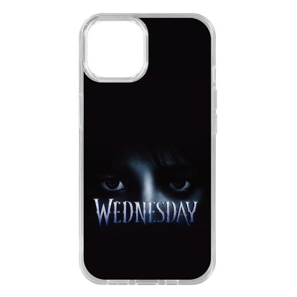 фото Чехол clear case "уэнсдей аддамс: кошка уэнсдей" для iphone 15 (476164) krutoff