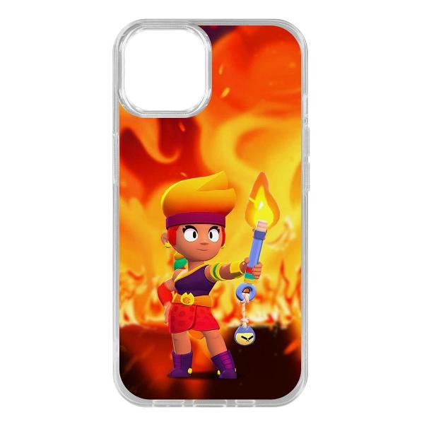 фото Чехол clear case "тюльпан" для iphone 15 (476104) krutoff