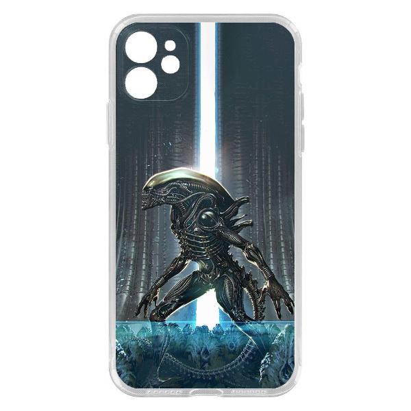 фото Чехол clear case "ходячие мертвецы: дэрил" для iphone 11, с защитой камеры (465130) krutoff