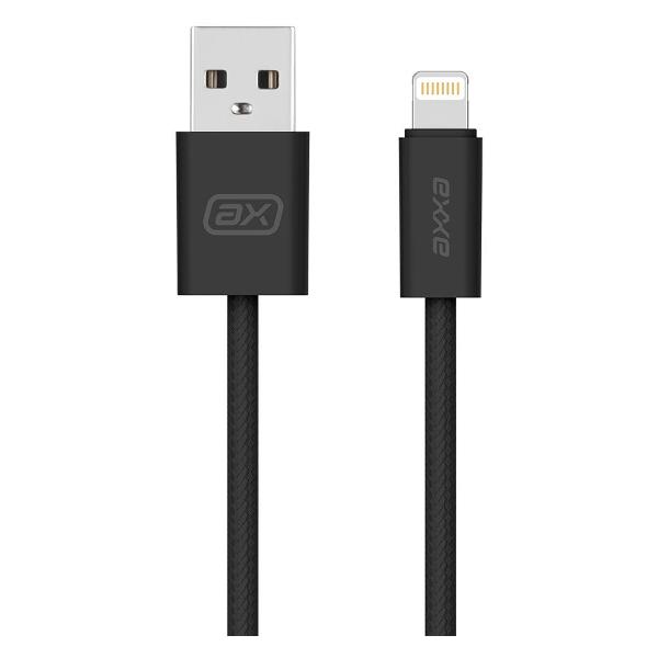 фото Кабель usb-a/lightning, 3a, 2 м, белый (7284) axxa